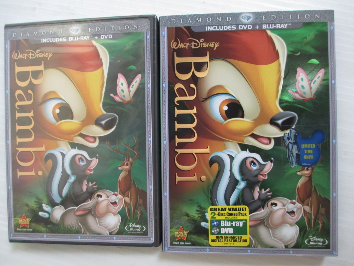 Bambi Diamond edition dvd new and sealed blu-ray and dvd | eBay